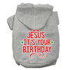 Christmas Pet Hoodie Go Jesus, It's Your Birthday