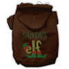 Christmas Pet Hoodie Rhinestone, Santa's Elf