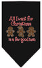 Christmas Pet and Dog Bandana Screen Printed, All I Want For Christmas Is A Few Good Men