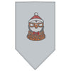 Christmas Pet and Dog Bandana Rhinestone, Hipster Penguin