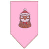 Christmas Pet and Dog Bandana Rhinestone, Hipster Penguin