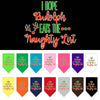 Christmas Pet and Dog Bandana Screen Printed, Hope Rudolph Eats The Naughty List