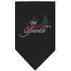 Christmas Pet and Dog Bandana Rhinestone, Tis The Season To Sparkle
