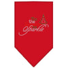 Christmas Pet and Dog Bandana Rhinestone, Tis The Season To Sparkle