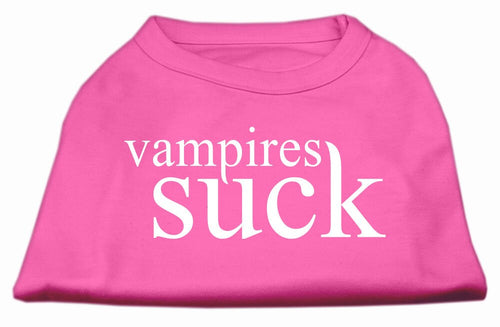 Halloween Pet Dog & Cat Shirt Screen Printed, Vampires Suck