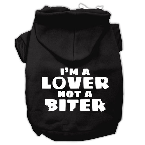 Pet Hoodie I'm A Lover, Not A Biter