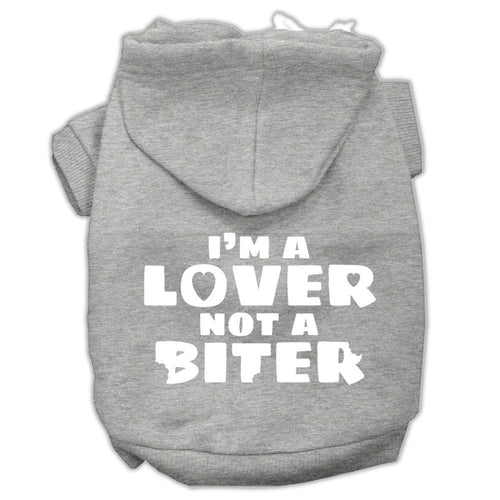 Pet Hoodie I'm A Lover, Not A Biter