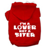 Pet Hoodie I'm A Lover, Not A Biter