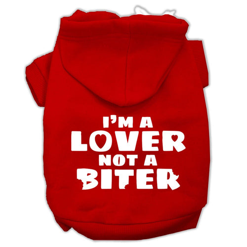 Pet Hoodie I'm A Lover, Not A Biter