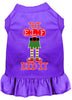 Christmas Pet Dress Screen Printed, The Elf Did It