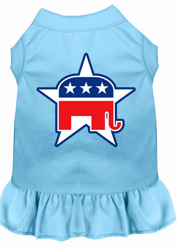 Pet Dress Screen Printed, Republican