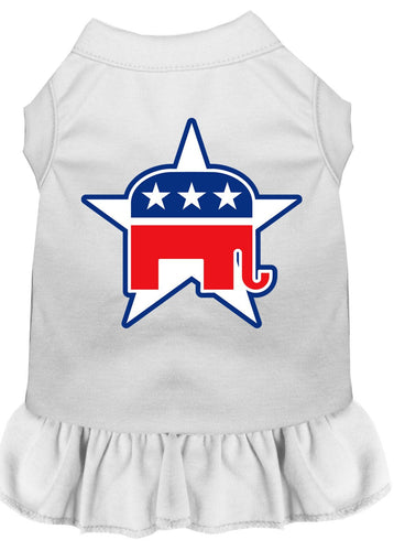 Pet Dress Screen Printed, Republican