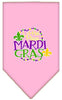 Pet and Dog Bandana Screen Printed, Little Miss Mardi Gras