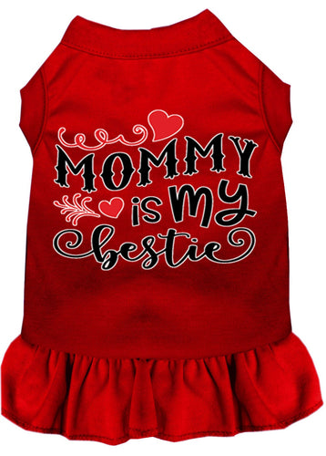 Pet Dress Mommy Is My Bestie