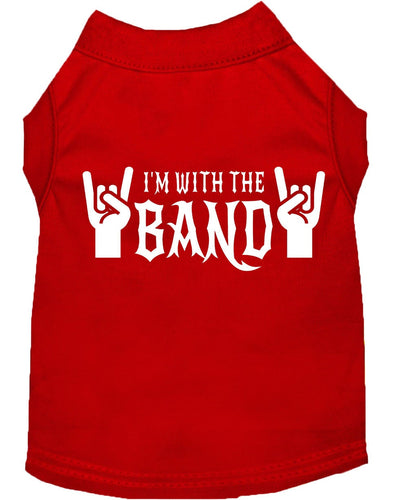 Pet Shirt I'm With The Band