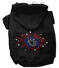 Pet Hoodie Rhinestone, Fireworks