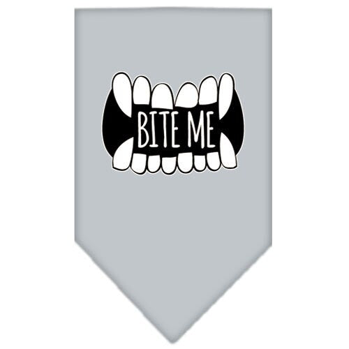 Pet and Dog Bandana Screen Printed, Bite Me