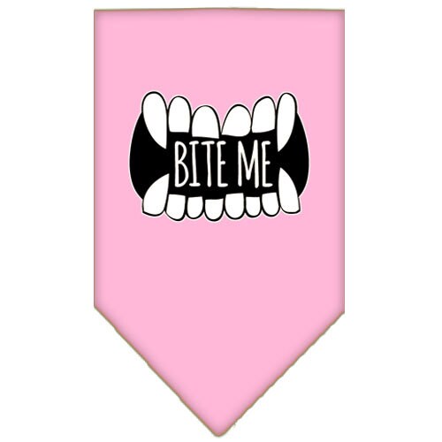 Pet and Dog Bandana Screen Printed, Bite Me
