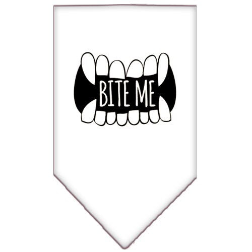 Pet and Dog Bandana Screen Printed, Bite Me