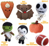Knit Knacks Organic Cotton Pet& Dog Toys, Fall Group (Options: Football, Dracula, Bat Damon, Skully, Franky Monster, Pumpkin, Pumpkin Pie)