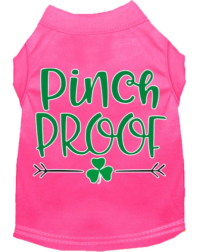 Pet Shirt Screen Printed, Pinch Proof