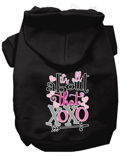 Pet Hoodie All About That XOXO