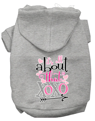 Pet Hoodie All About That XOXO