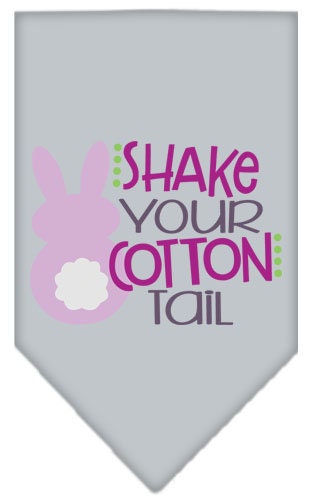 Pet and Dog Bandana Screen Printed, Shake Your Cotton Tail