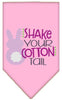 Pet and Dog Bandana Screen Printed, Shake Your Cotton Tail