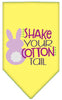 Pet and Dog Bandana Screen Printed, Shake Your Cotton Tail