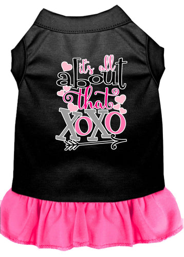 Pet Dress Screen Printed, All About That XOXO