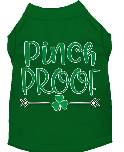 Pet Shirt Screen Printed, Pinch Proof
