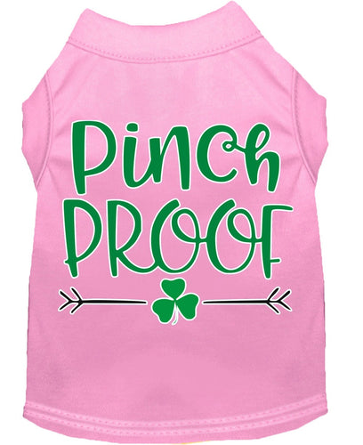 Pet Shirt Screen Printed, Pinch Proof