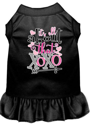 Pet Dress Screen Printed, All About That XOXO