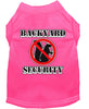 Pet Dog & Cat Shirt Screen Printed, Backyard Security