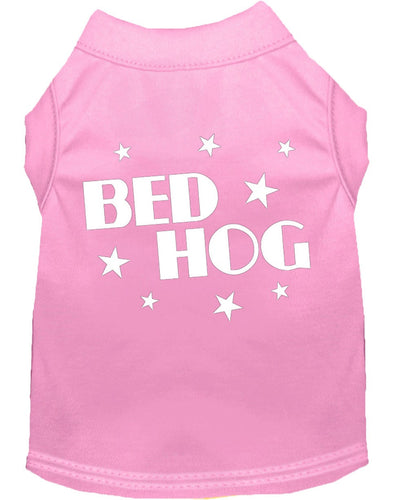 Pet Dog & Cat Shirt Screen Printed, Bed Hog