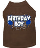 Pet Dog & Cat Shirt Screen Printed, Birthday Boy
