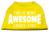 Pet Dog & Cat Shirt Screen Printed, This Is What Awesome Looks Like