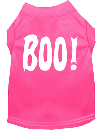 Halloween Pet Dog & Cat Shirt Screen Printed, Boo!