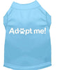 Pet Dog & Cat Shirt Screen Printed, Adopt Me