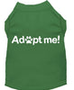 Pet Dog & Cat Shirt Screen Printed, Adopt Me