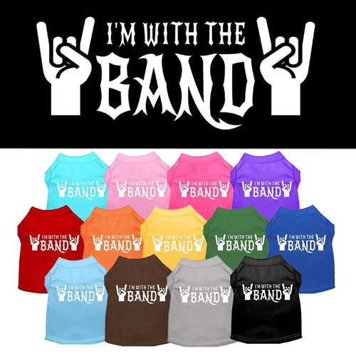 Pet Shirt I'm With The Band