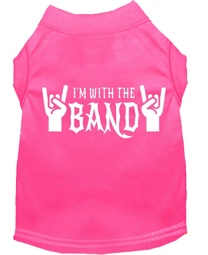 Pet Shirt I'm With The Band