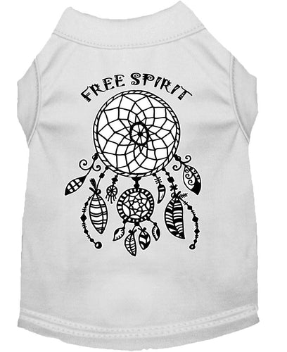 Pet Dog & Cat Shirt Screen Printed, Free Spirit