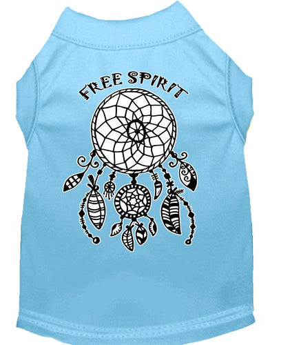 Pet Dog & Cat Shirt Screen Printed, Free Spirit