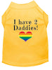 Pet Shirt I Have Two Daddies