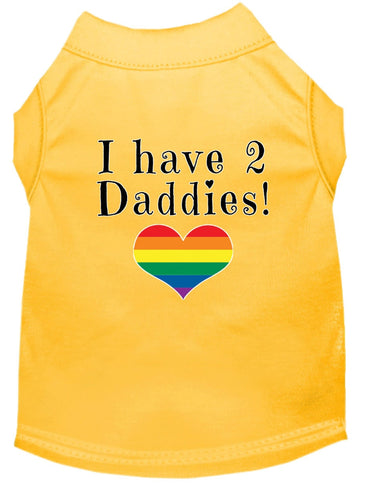 Pet Shirt I Have Two Daddies