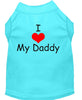 Pet Shirt I Love My Daddy