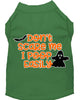 Halloween Pet Dog & Cat Shirt Screen Printed, Don't Scare Me, I Poop Easily