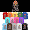 Pet Dog and Cat Shirt Screen Printed, Family, Food & Football